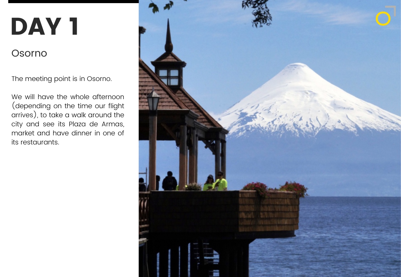 Motorcycle tour Patagonia Osorno