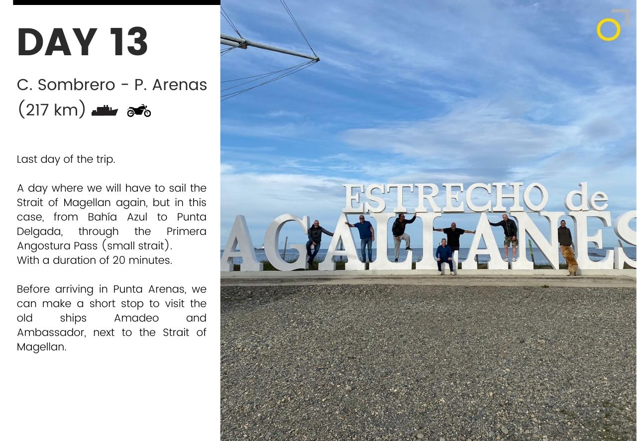 Motorcycle tour Patagonia Ushuaia Rio Grande