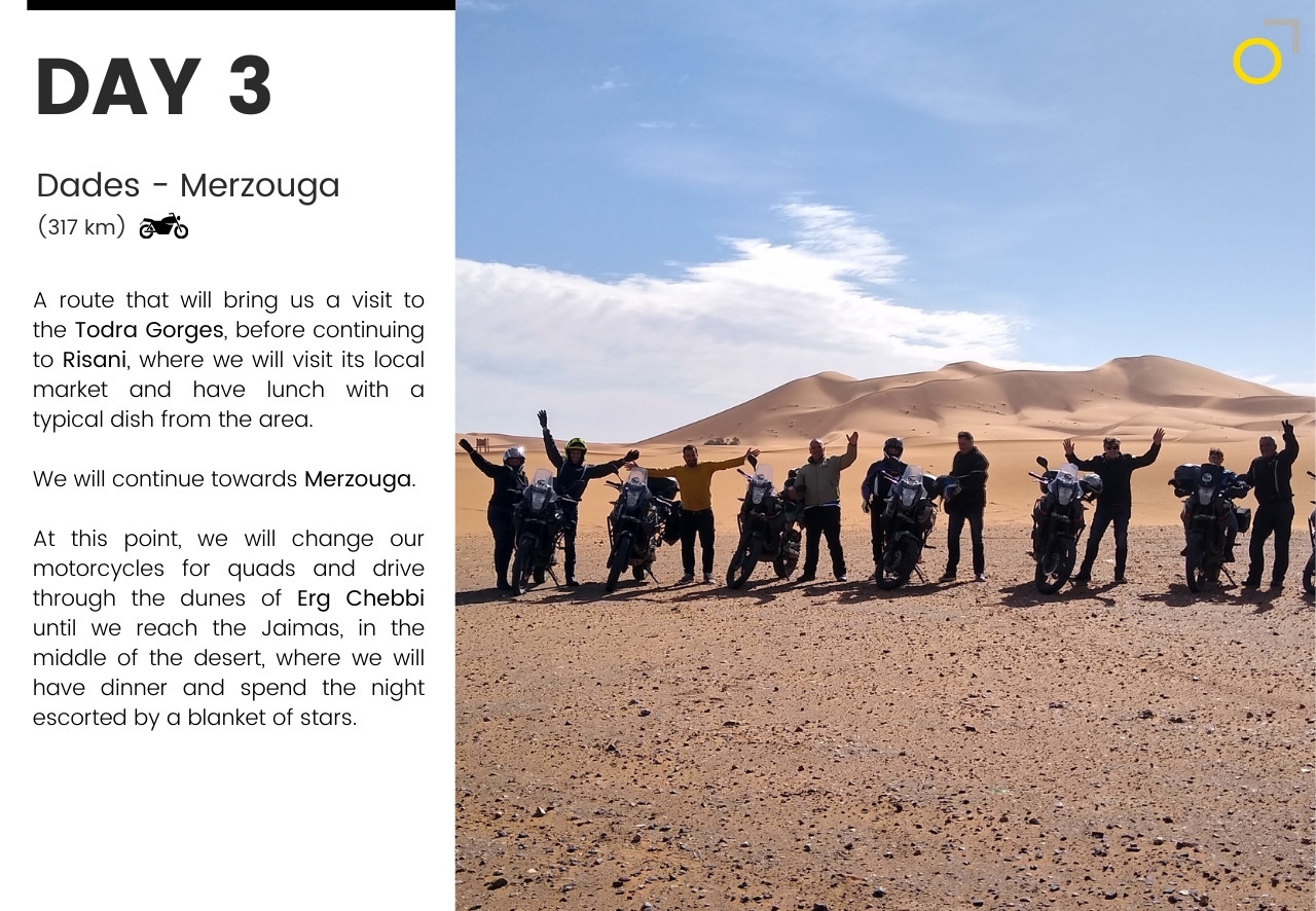 Motorcycle tour morocco marrakech dades