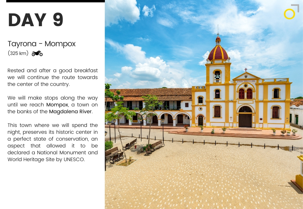 Motorcycle tour colombia Tayrona Riohacha